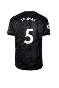 Arsenal Thomas Partey #5 Fotballdrakt Borte Klær 2022-23 Korte ermer